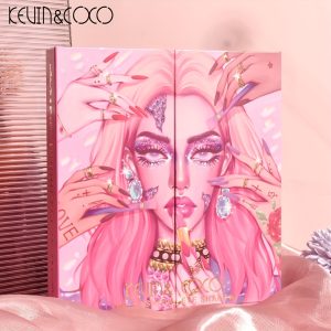 KEVINCOCO 105-colors Dream Makeup Atmosphere Eyeshadow Palette (12-Units)